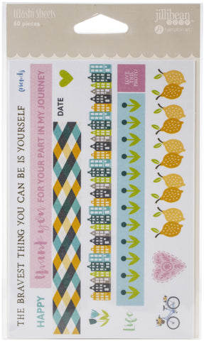 Spoonful Of Soul Washi Sheets 4"X6" 4/Pkg