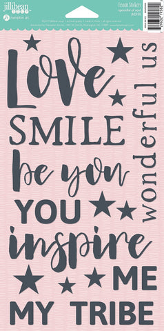 Spoonful Of Soul Foam Stickers 6"X12" 2/Pkg