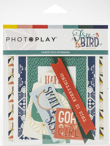 Free Bird Ephemera Cardstock Die-Cuts