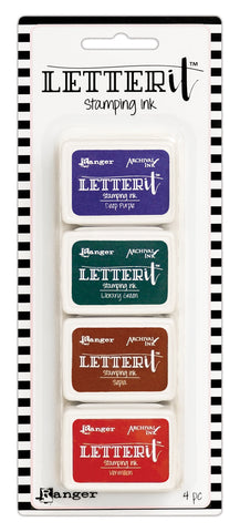 Ranger Letter It Stamping Ink Set