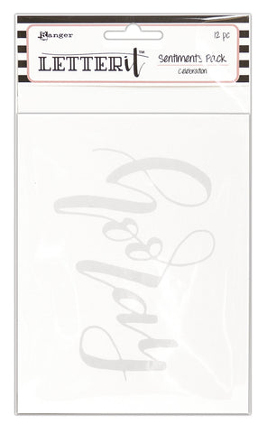 Ranger Letter It Sentiment Pack