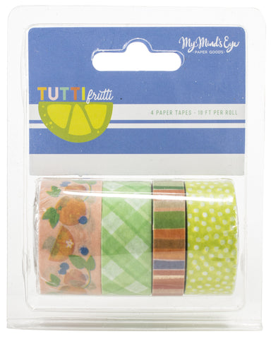 Tutti Frutti Washi 4/Pkg