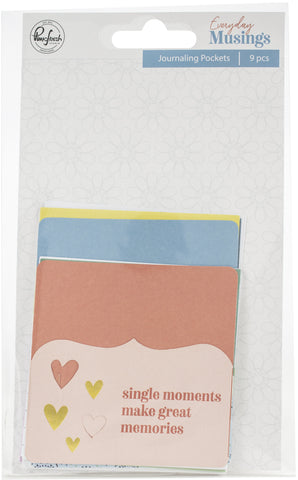 Everyday Musings Journaling Pockets 9/Pkg