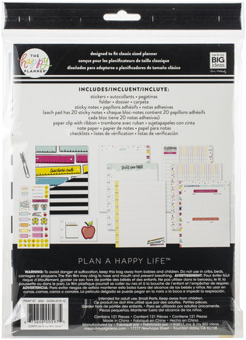 Happy Planner Medium Accessories 125/Pkg