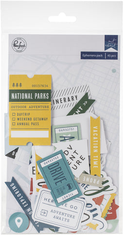 Pinkfresh Cardstock Die-Cuts 45/Pkg