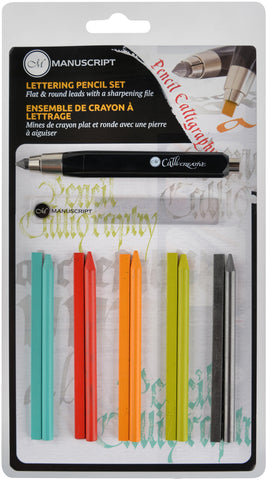 Manuscript Callicreative Lettering Pencil Set 12/Pkg