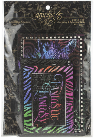 Kaleidoscope Ephemera Cards