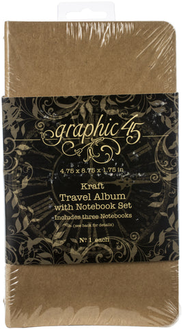 Graphic 45 Staples Travel Album Set
