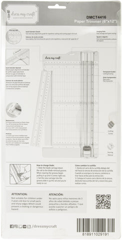 Dress My Craft Paper Trimmer 6"X12"