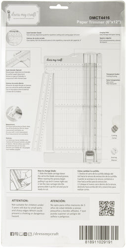 Dress My Craft Paper Trimmer 6"X12"