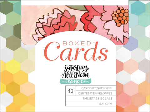 One Canoe Two A2 Cards W/Envelopes (4.375"X5.75") 40/Box