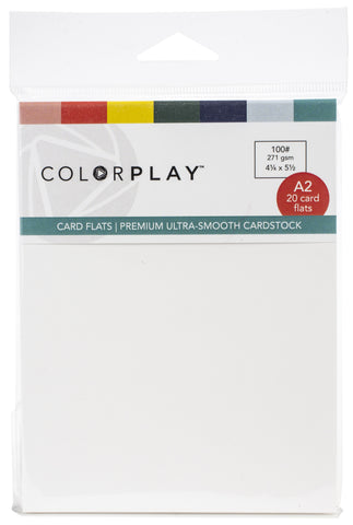 PhotoPlay A2 Card Flats 20/Pkg