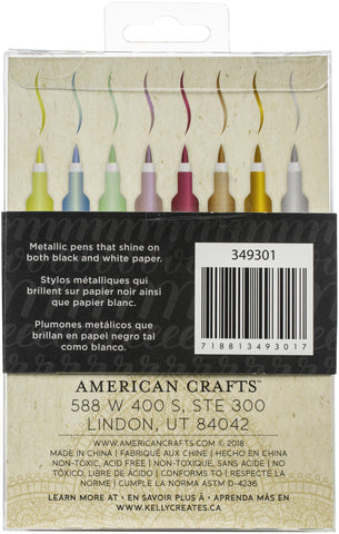Kelly Creates Small Brush Pens 8/Pkg