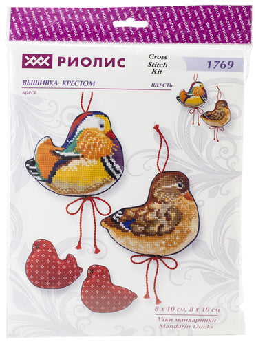 RIOLIS Counted Cross Stitch Kit 3.25"X4" 2/Pkg