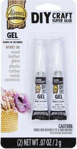 Aleene's DIY Super Glue Gel 2/Pkg