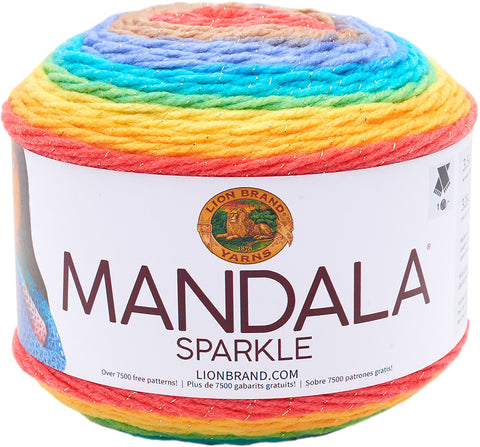 Lion Brand Yarn Mandala Sparkle