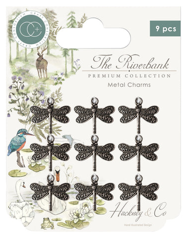 Craft Consortium The Riverbank Metal Charms 9/Pkg