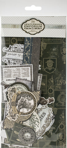 Gentlemans Emporium Diecut Ephemera Set