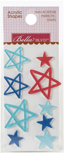 Fireworks & Freedom Acrylic Shapes