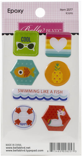 Splash Zone Epoxy Stickers