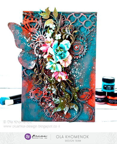 Prima Marketing Mixed Media Canvas Book 9"X7.5"X2"