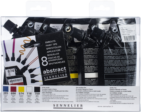 Sennelier Abstract Acrylic Paint Set 5/Pkg