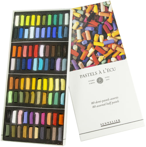 Sennelier Soft Pastels Half Stick Set 80/Pkg
