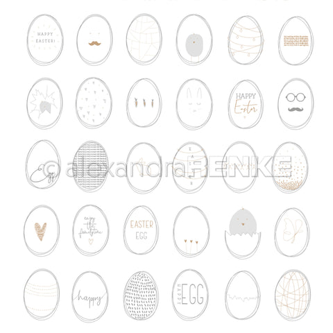 Alexandra Renke Easter Design Paper 12"X12"