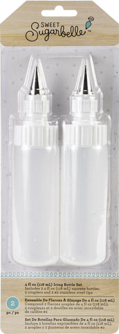 Sweet Sugarbelle Icing Bottle 4oz 2/Pkg