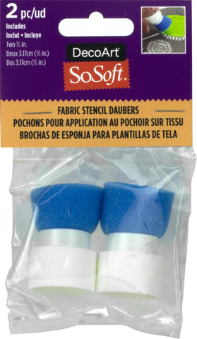 DecoArt SoSoft Twist On Paint Daubers 2/Pkg