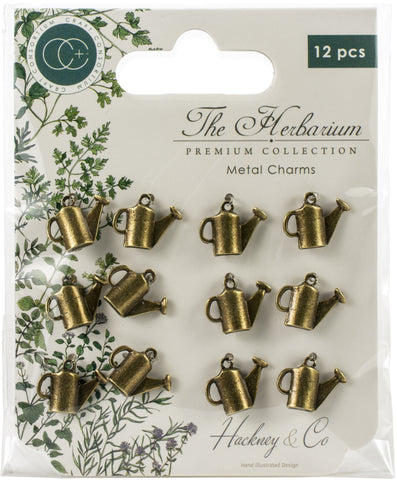Craft Consortium The Herbarium Metal Charms 12/Pkg