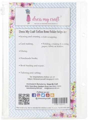 Dress My Craft Teflon Bone Folder Set