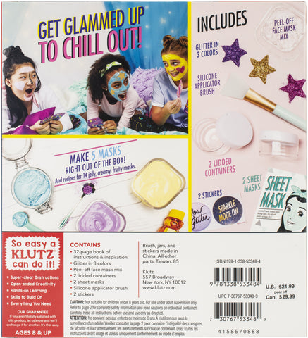 Make Your Own Glitter Face Mask