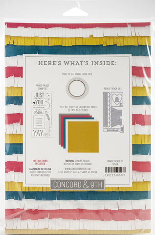 Concord & 9th Fringe Frenzy Kit