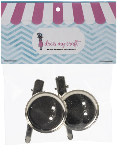 Dress My Crafts Clip On Brooch