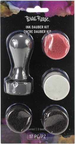 Brea Reese Ink Dauber Kit 17/Pkg
