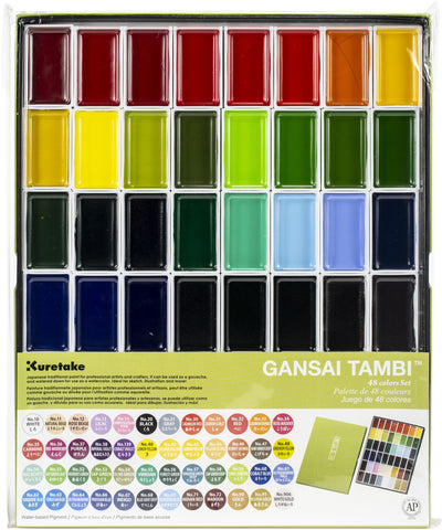 Kuretake Gansai Tambi 48 Color Set
