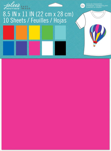 Jolee's Boutique Easy Image 8.5"X11" Transfer Sheets 10/Pkg