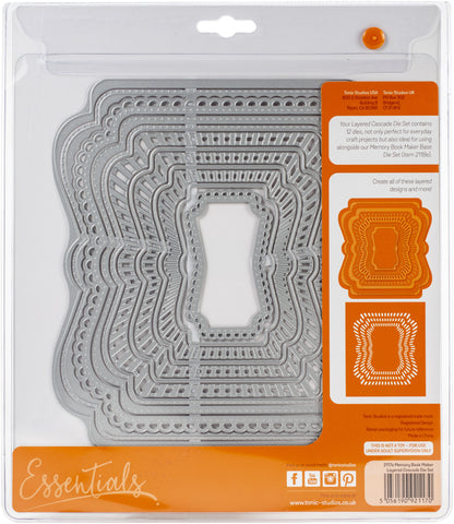 Tonic Studios Essentials Memory Book Maker Die Set