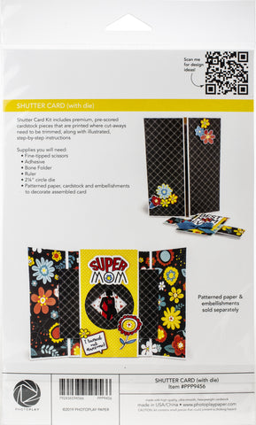 Photoplay Shutter Card W/Die