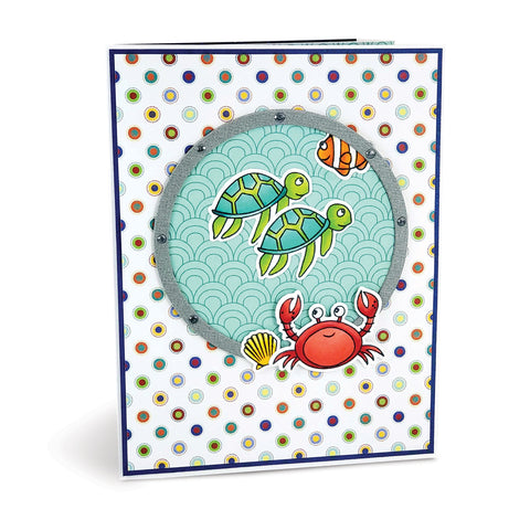 Photoplay Tunnel Card W/2 Circle Dies