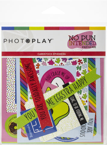 No Pun Intended Ephemera Cardstock Die-Cuts