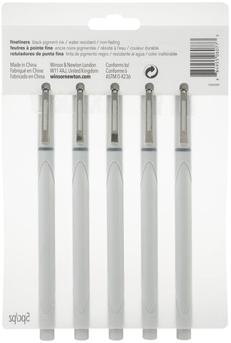Winsor & Newton Fineliner Set 5/Pkg