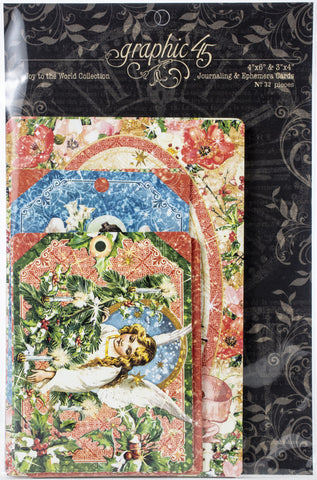 Joy To The World Ephemera Cards