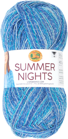 Lion Brand Yarn Summer Nights 3.5oz/100g