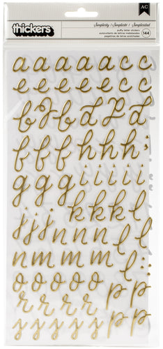 Again & Again Thickers Stickers 5.5"X11" 145/Pkg