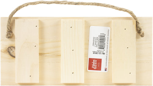 Craft Decor Wood Sign W/Twine