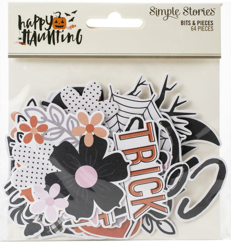 Happy Haunting Bits & Pieces Die-Cuts 64/Pkg