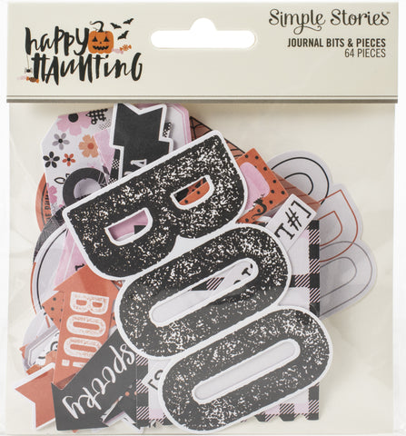 Happy Haunting Tags & Frames Die-Cuts 64/Pkg