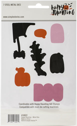 Happy Haunting Dies 7/Pkg